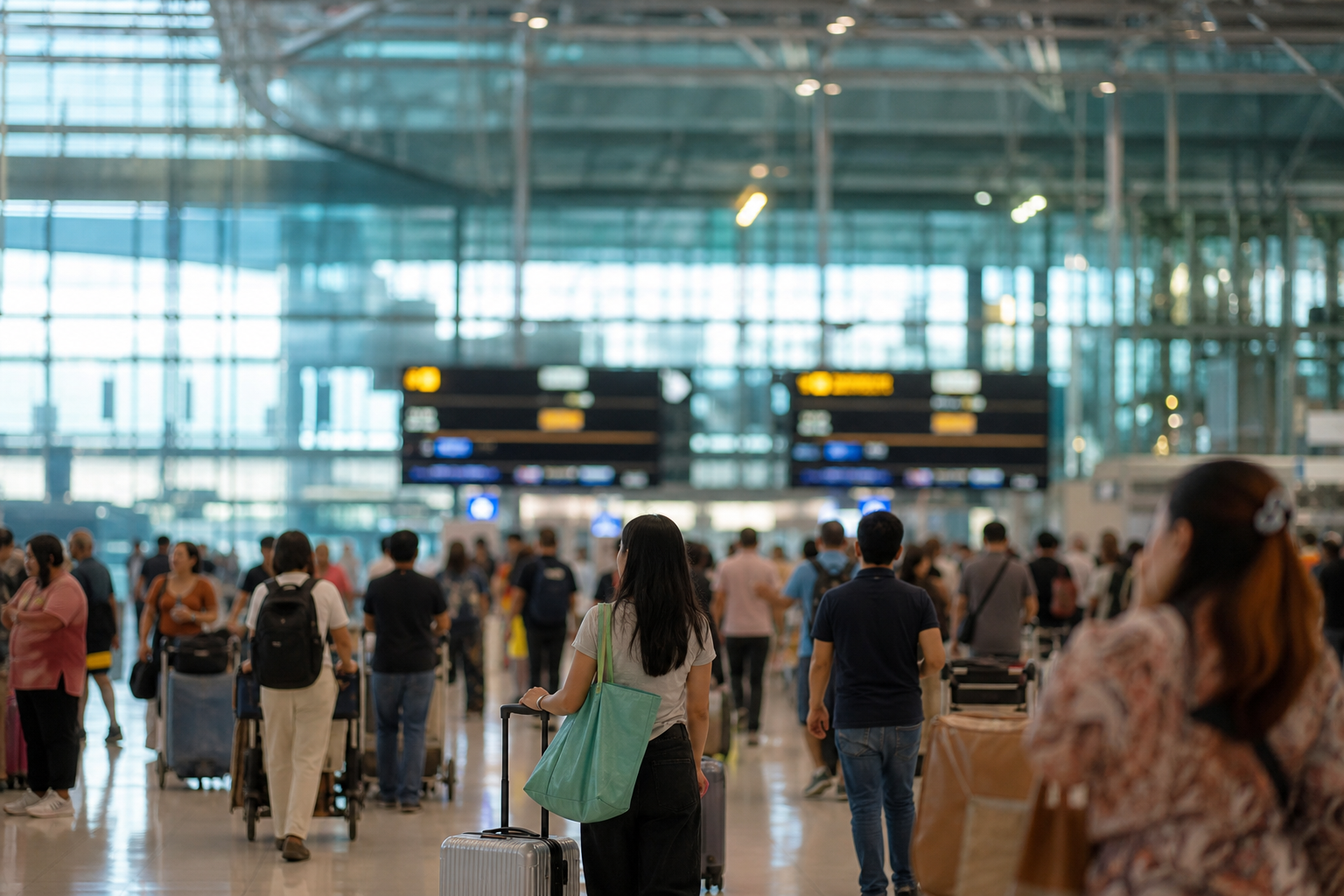 Walk Straight to Immigration After Landing