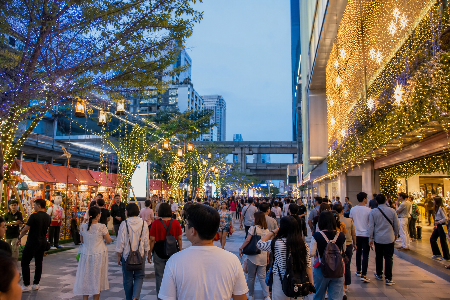 Enjoy Bangkok’s Cooler Festive Weather