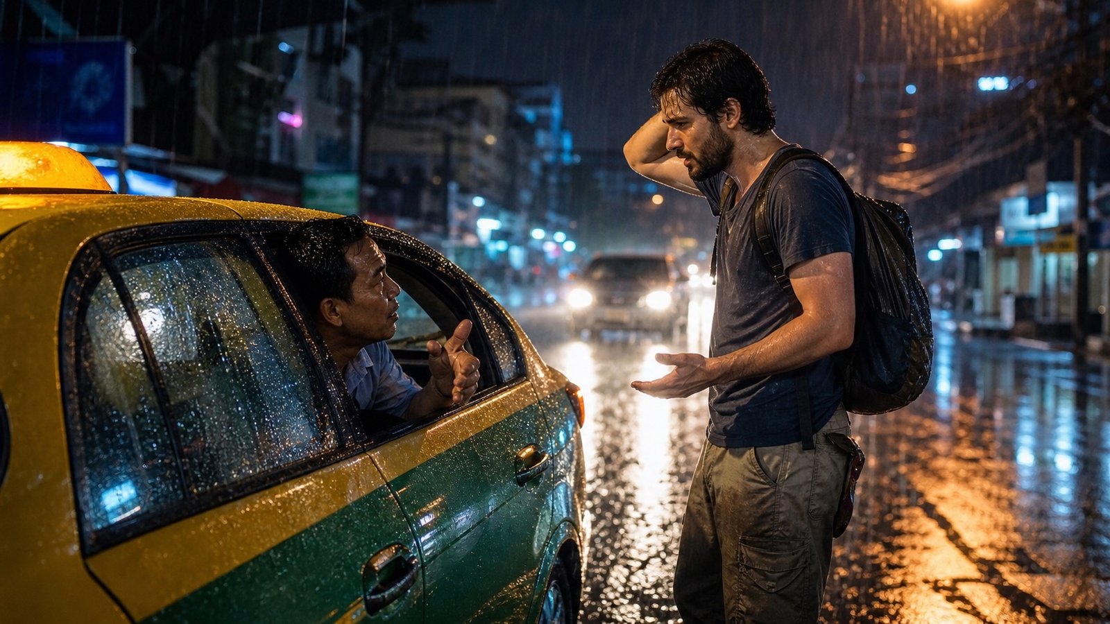 The Taxi Ride Turns Into a Dangerous Chase