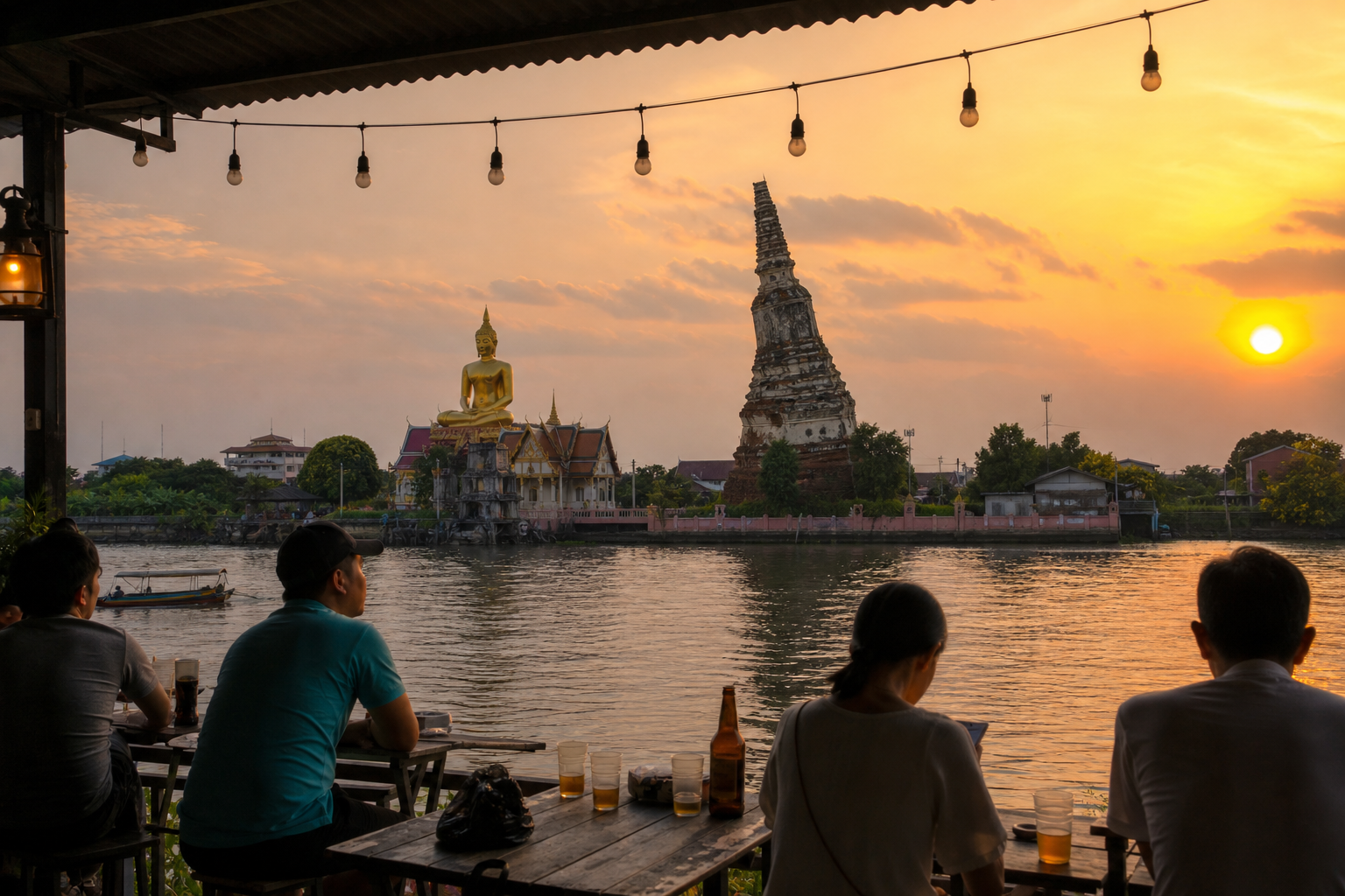 Temples and Craft Beer on Koh Kret
