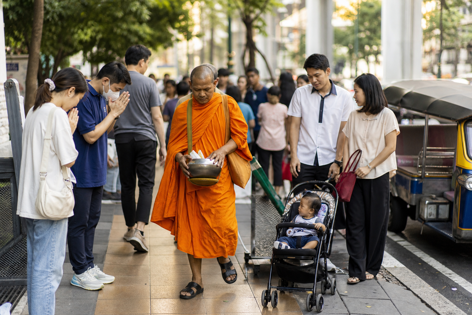 Patience and Respect in Crowded Places