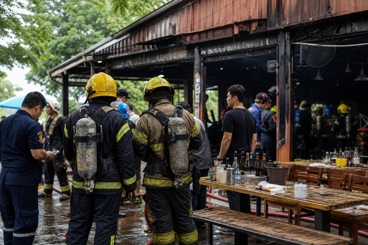 Thailand Beer Hall Fire Death Toll Rises