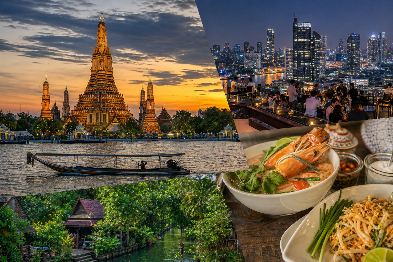 Food, Weather, Nature, and City Life