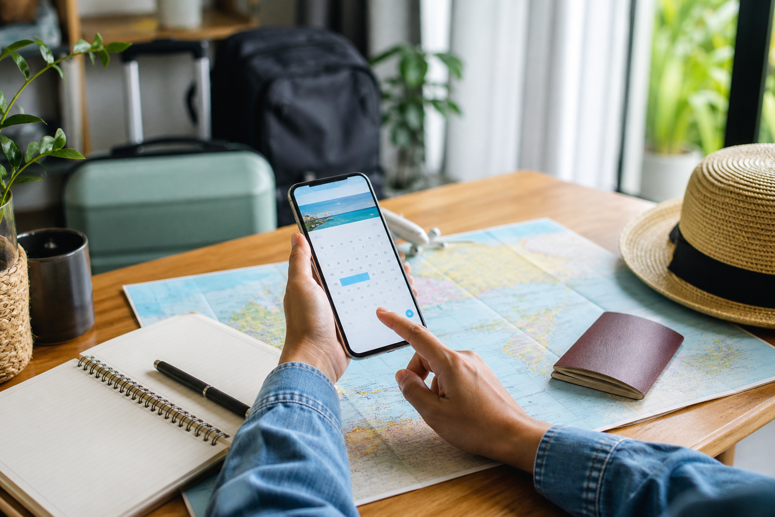 Planning Thailand high-season flights and hotels with luggage