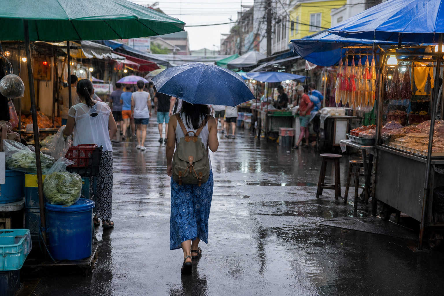 Thailand Rainy Season June to Mid October