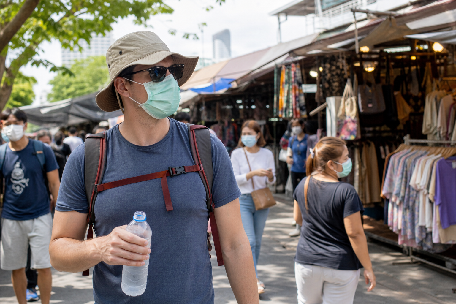 Thailand Weather, Masks, and Everyday Preparation