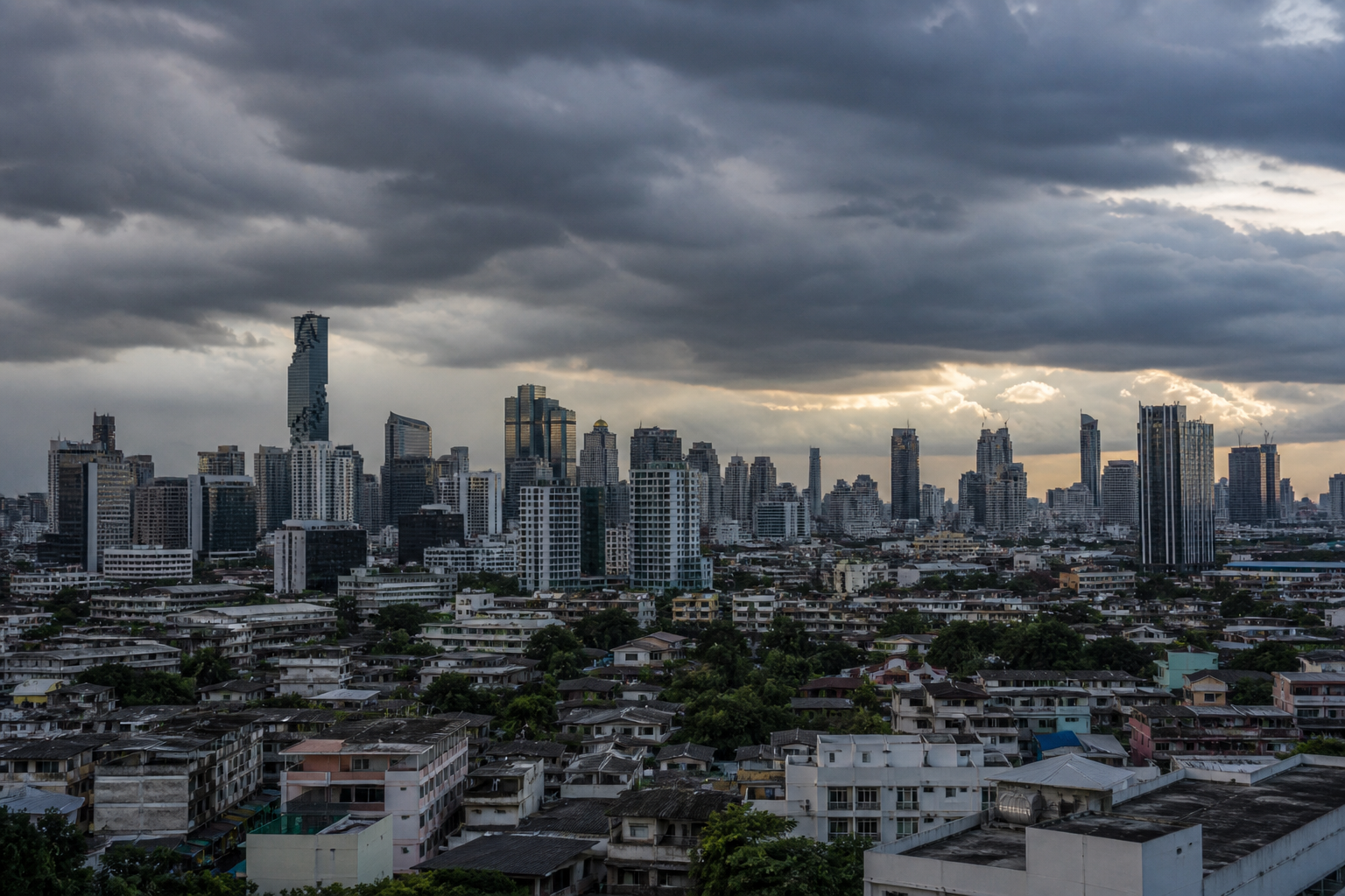 Thailand Weather Update and Evening Showers