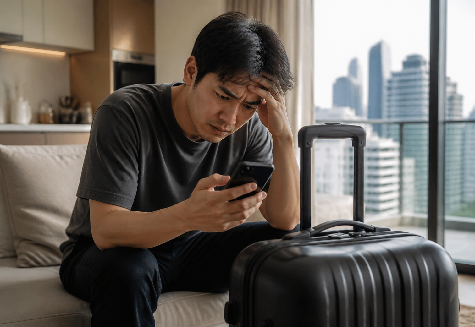 The Bangkok Suitcase Payment Demand