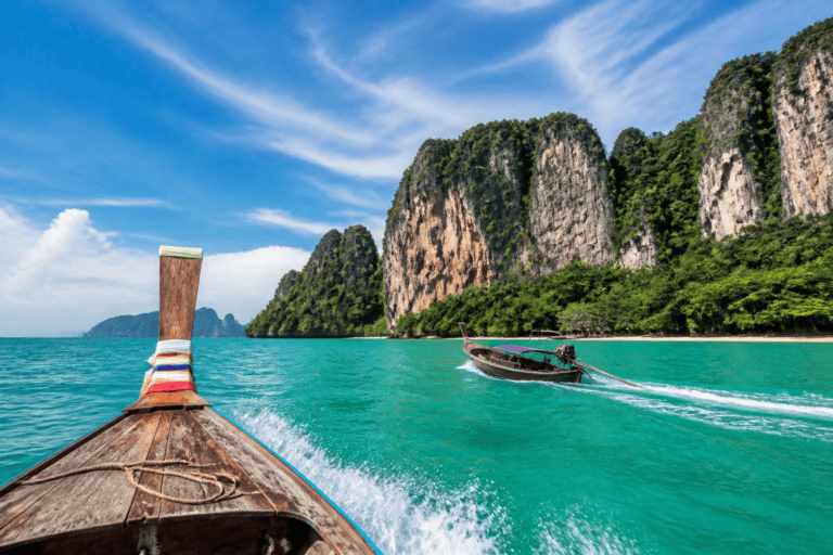 The Boat Ride to Railay Beach