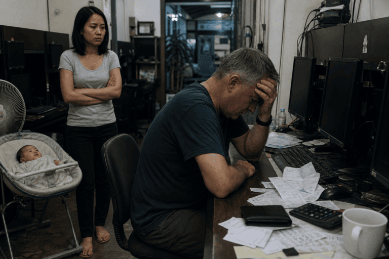 The Shame Faced Working Thai Girl