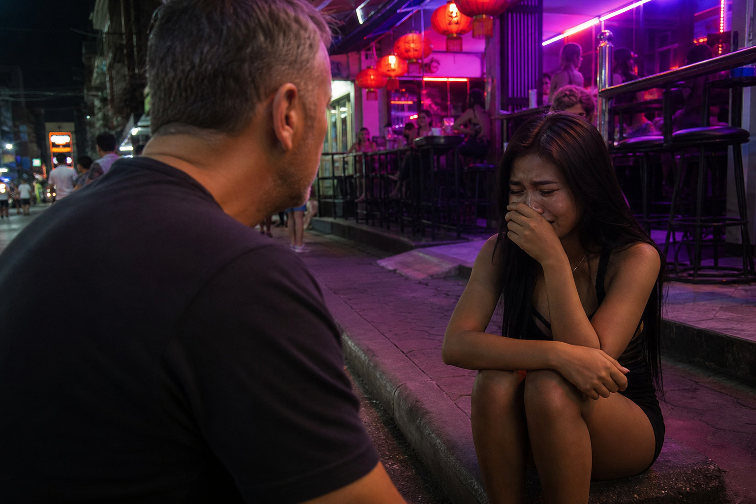 The Crying Girl on Soi 6