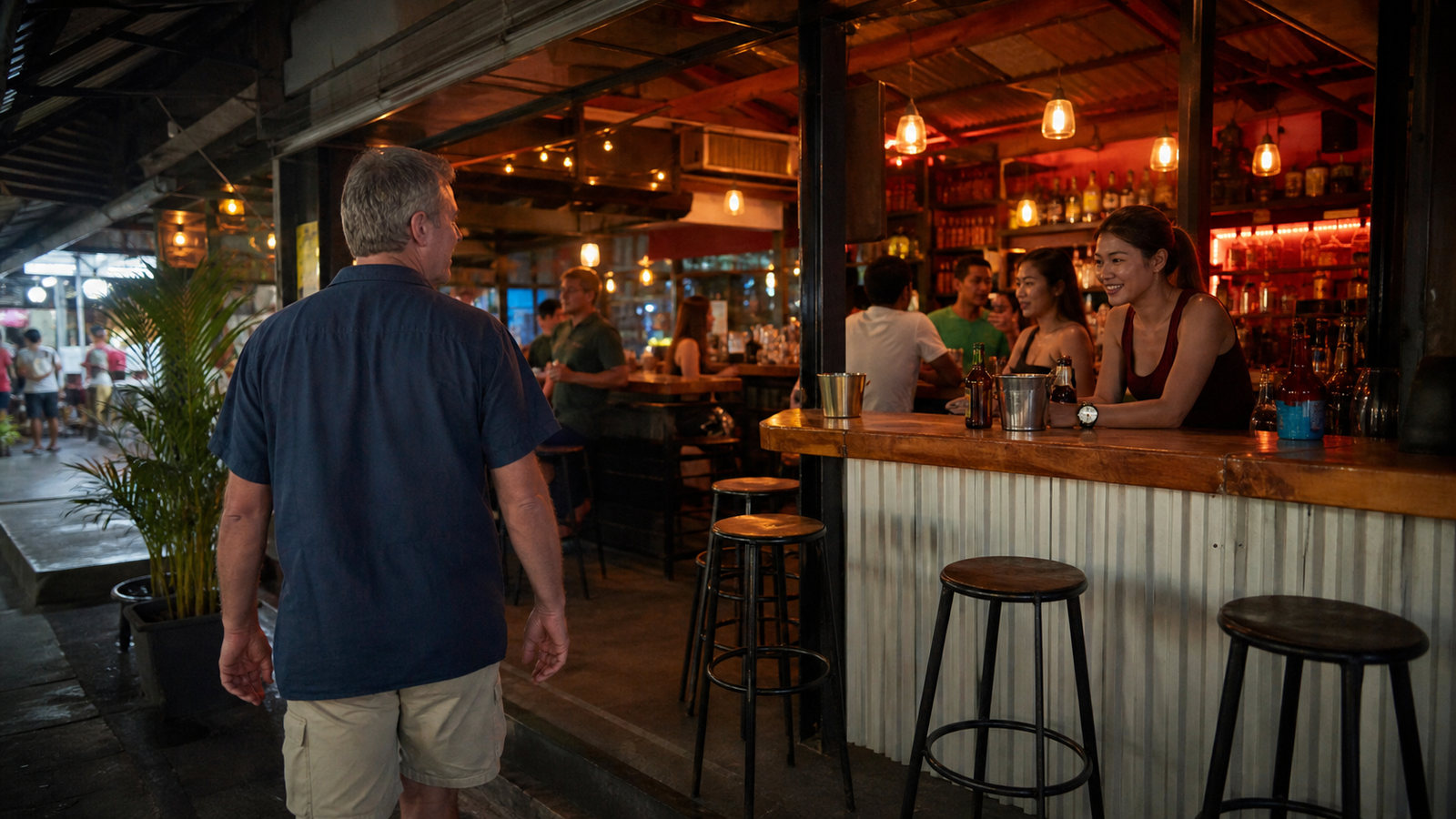 The First Bar Experience