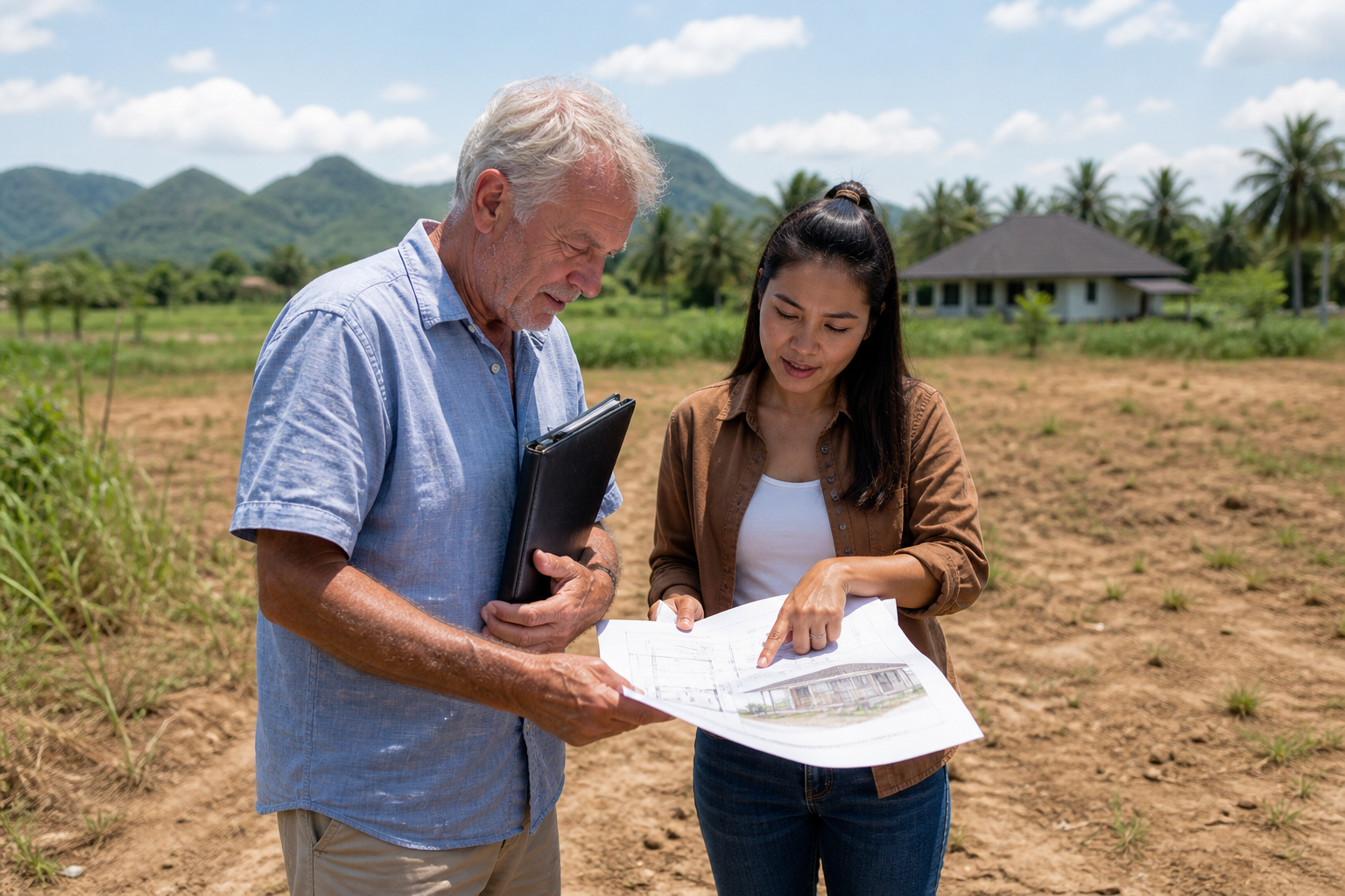 The First Shock of Village Life in Thailand