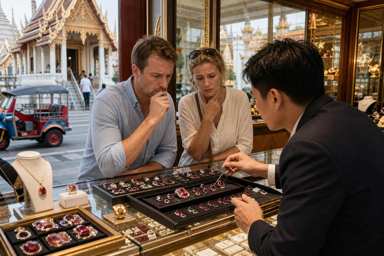 The Gem Showroom Trap in Bangkok