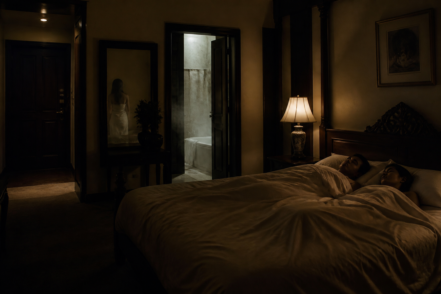 The ghost of the Nana Hotel appears in a Bangkok hotel room