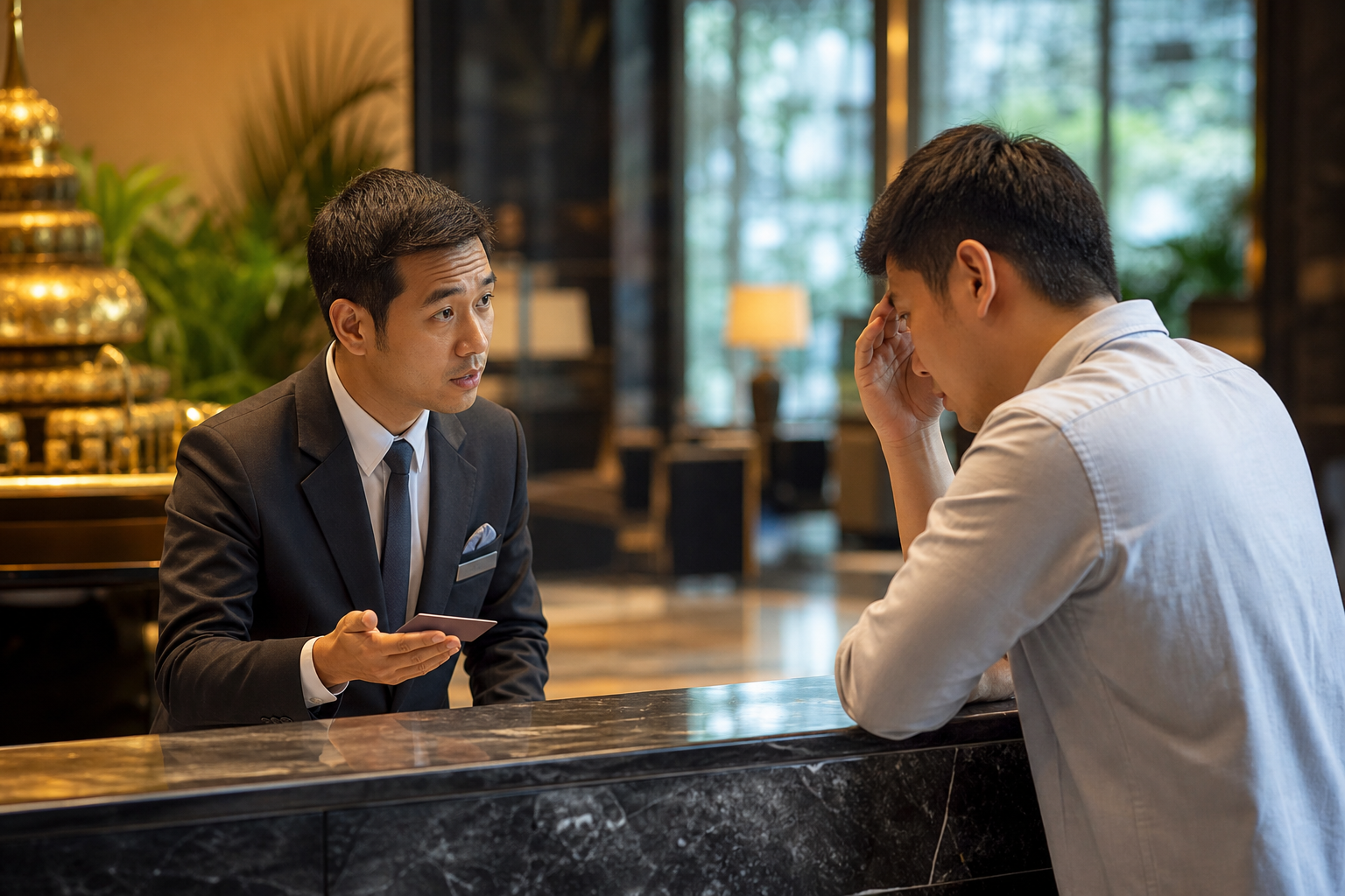 The Hotel Manager's Betrayal