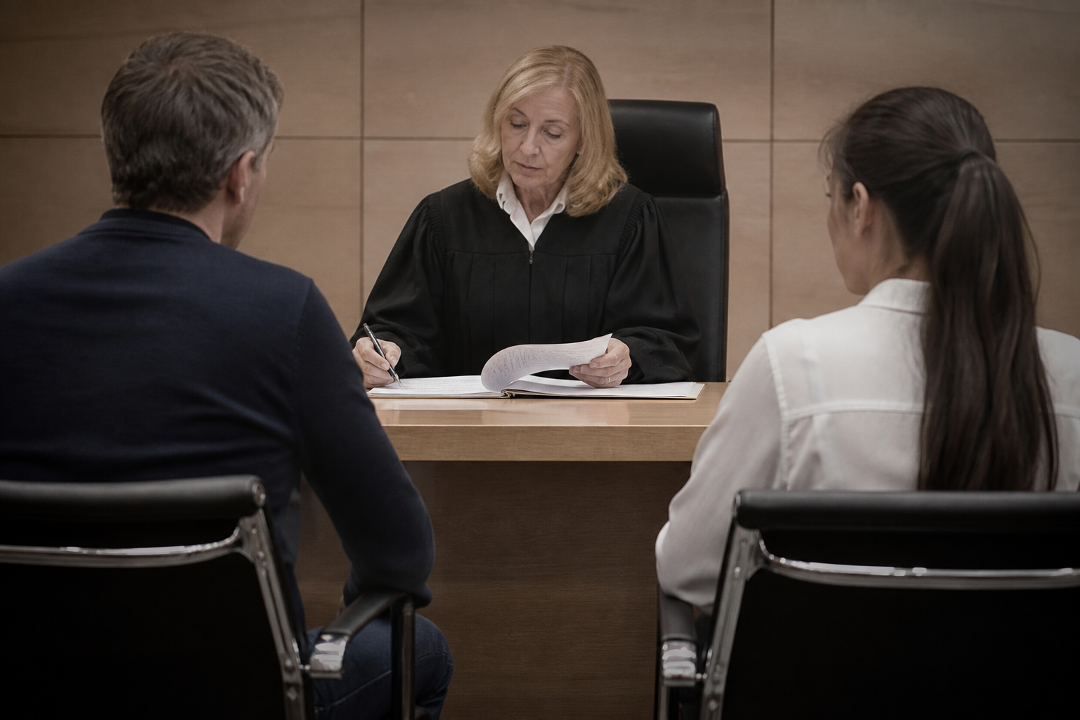 The Judge Grants the Divorce