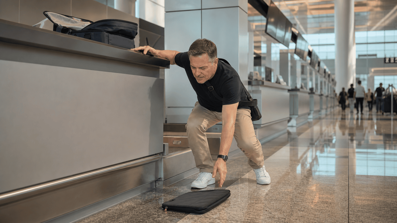 The Laptop Accident at Dubai Airport