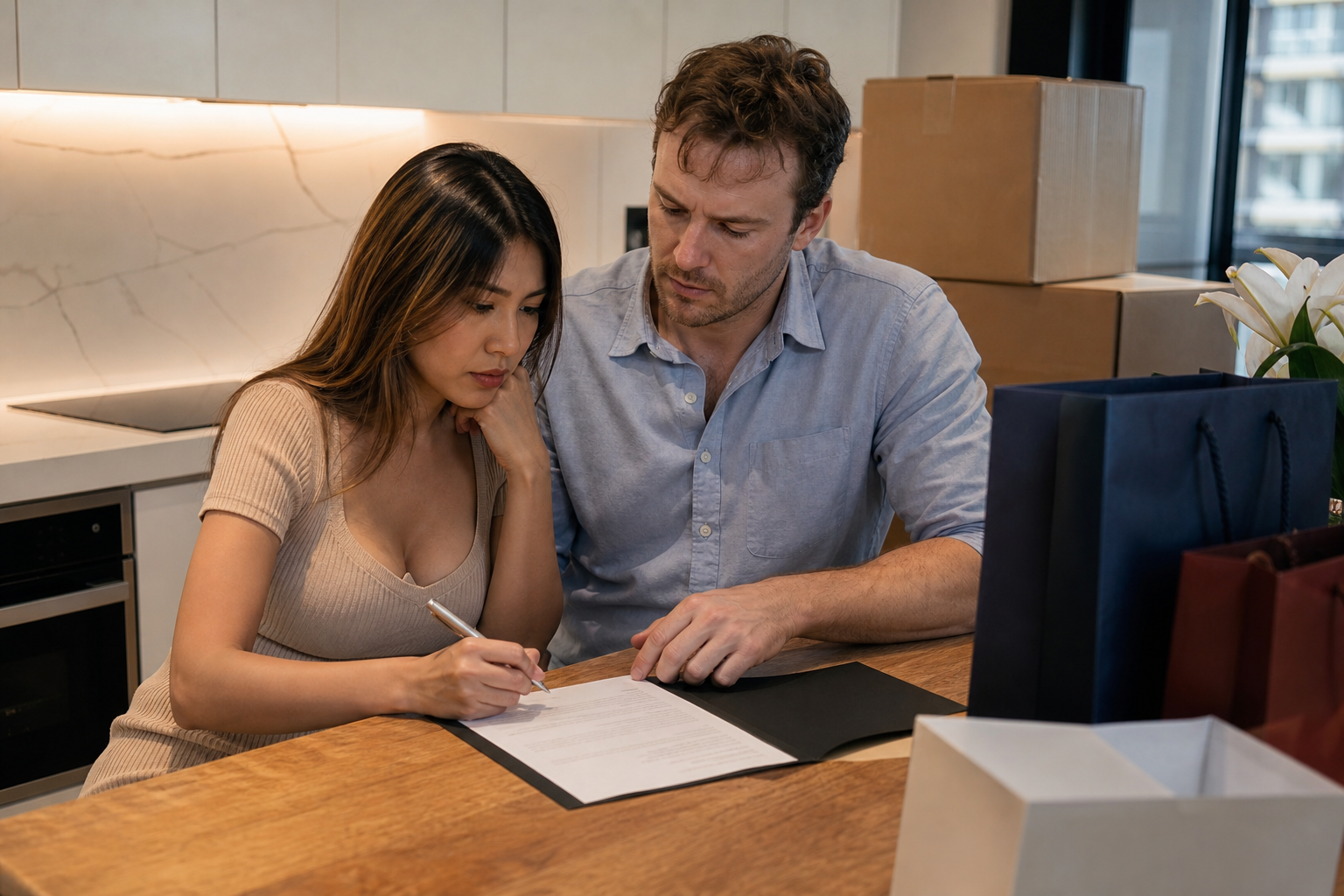 The Lease and the Immediate Change