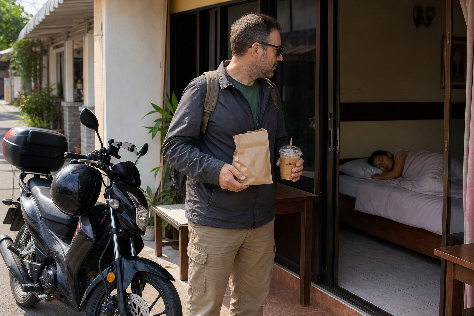 The Motorbike Trip to McDonalds