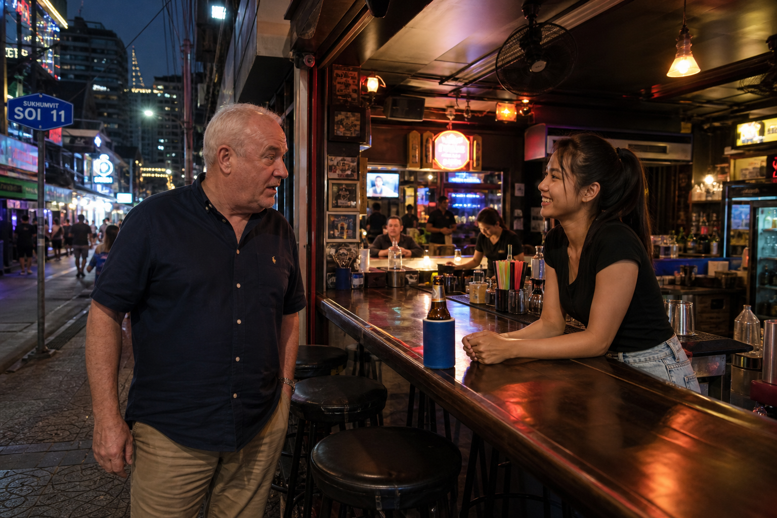 The Night I Walked Into a Bar