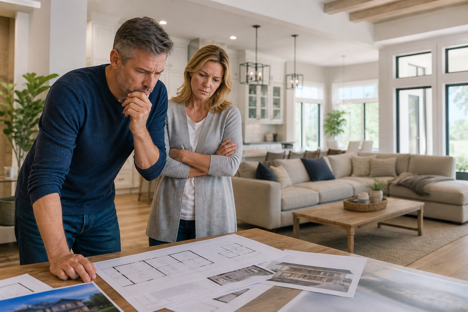 The Second Marriage Begins with Plans for a Dream Home