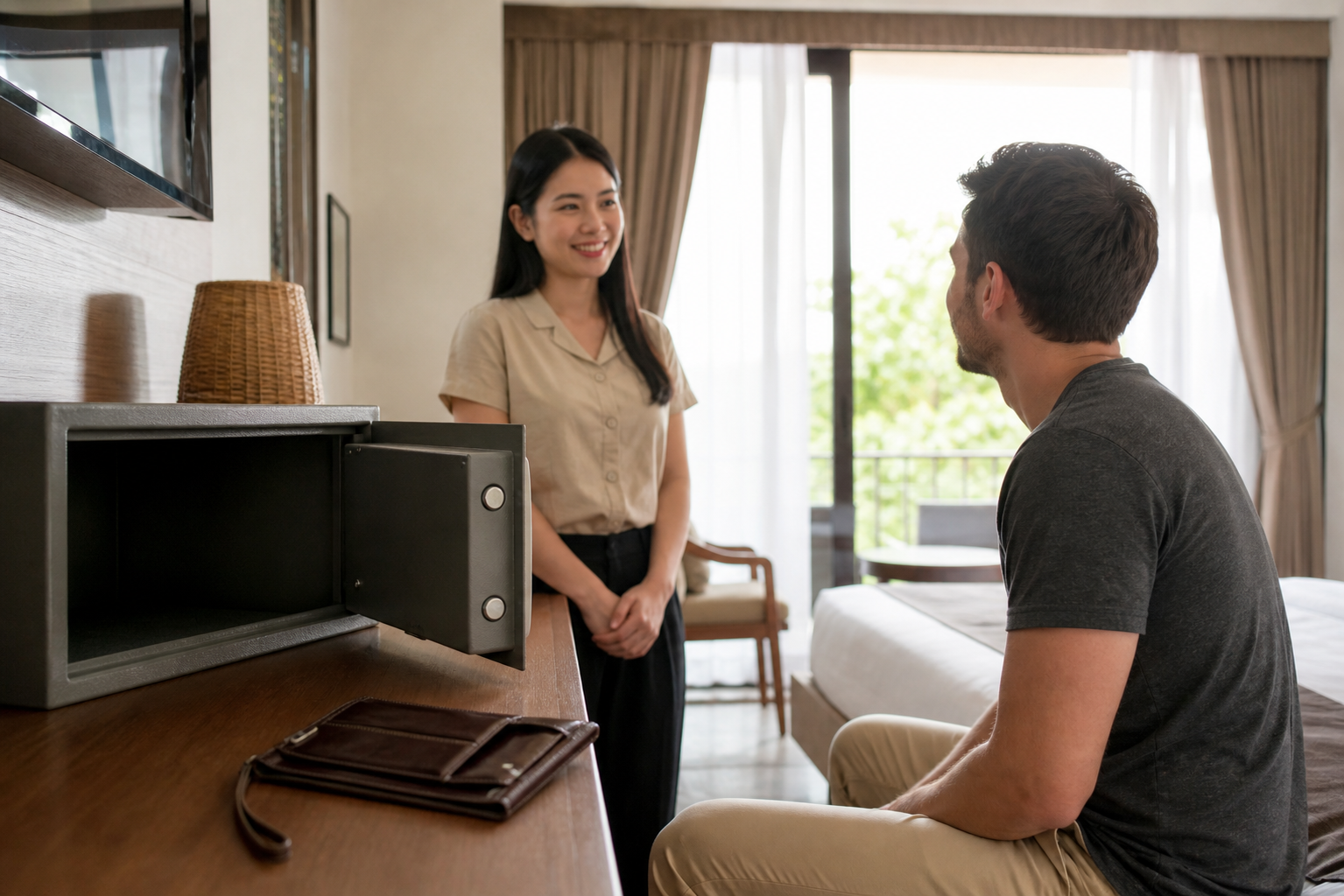 The Test of Trust: An Open Safe and an Honest Girl