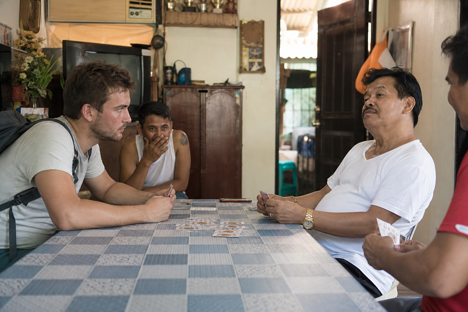 The Uncle and the Card Game
