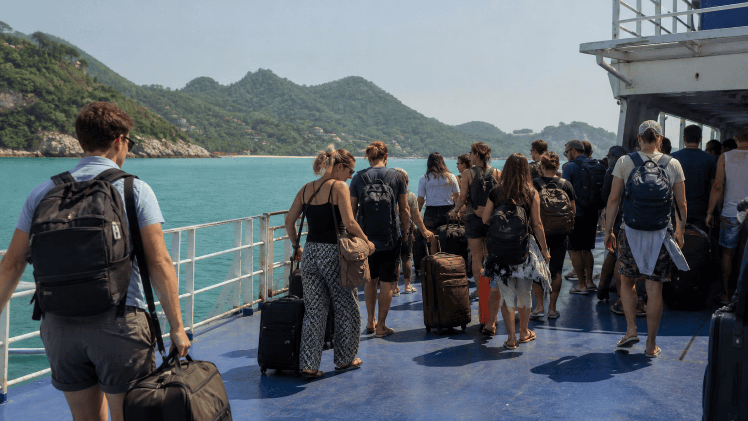 Traveling from Koh Samui Koh Tao and Koh Phangan