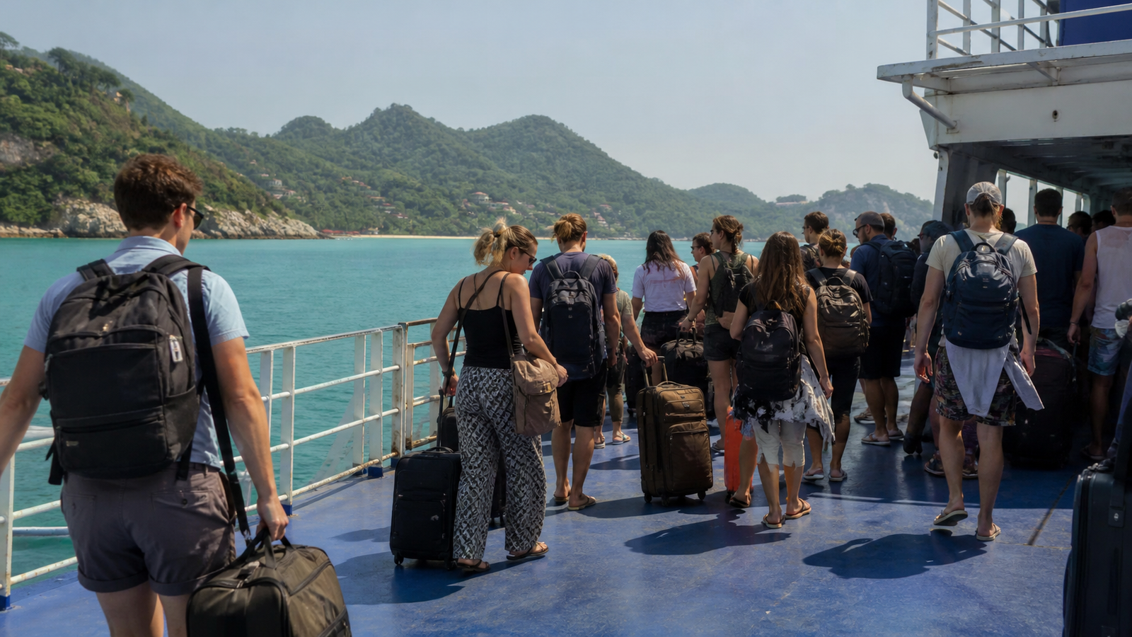 Traveling from Koh Samui Koh Tao and Koh Phangan