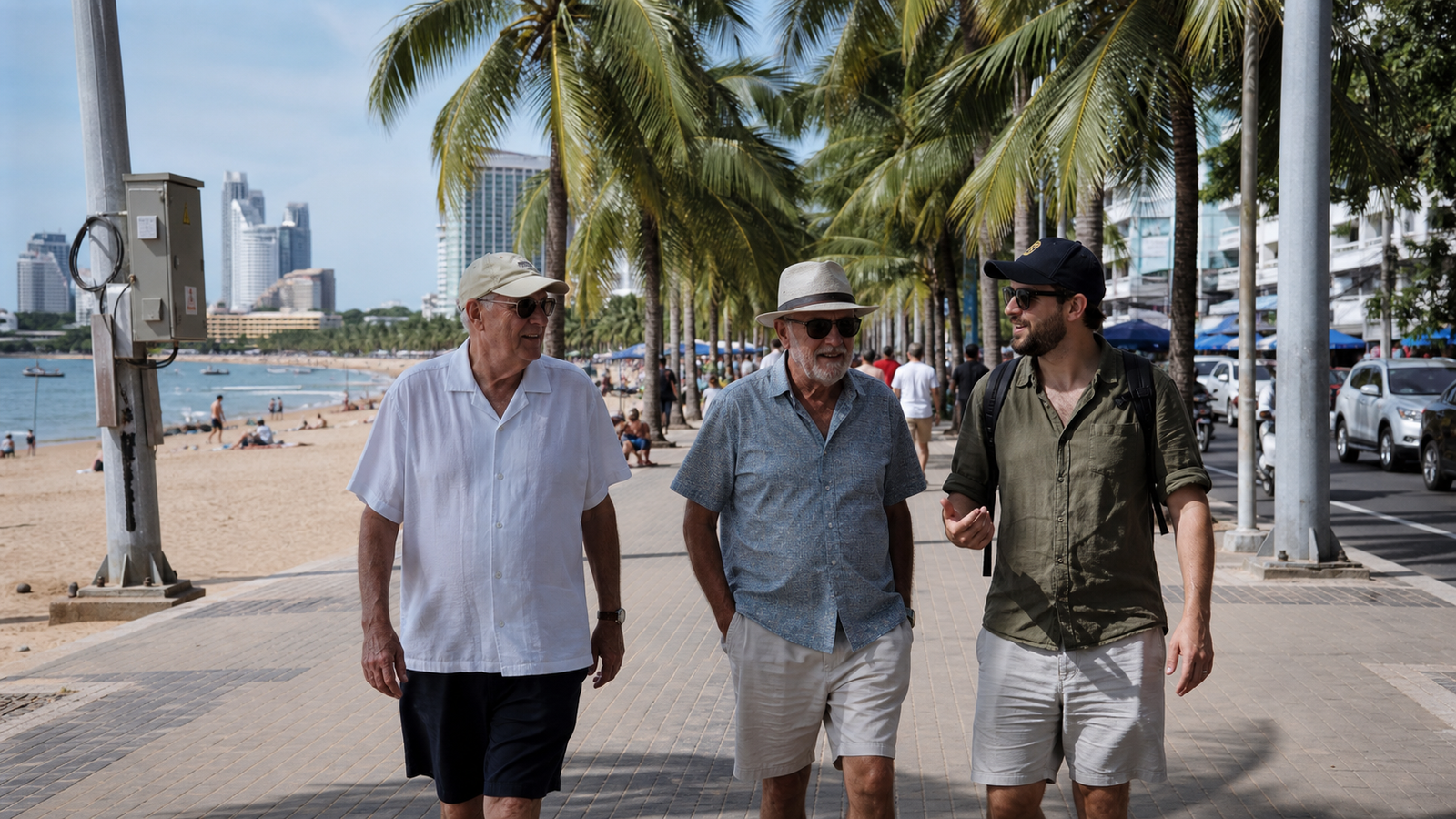 Traveling Pattaya with Two Older Friends