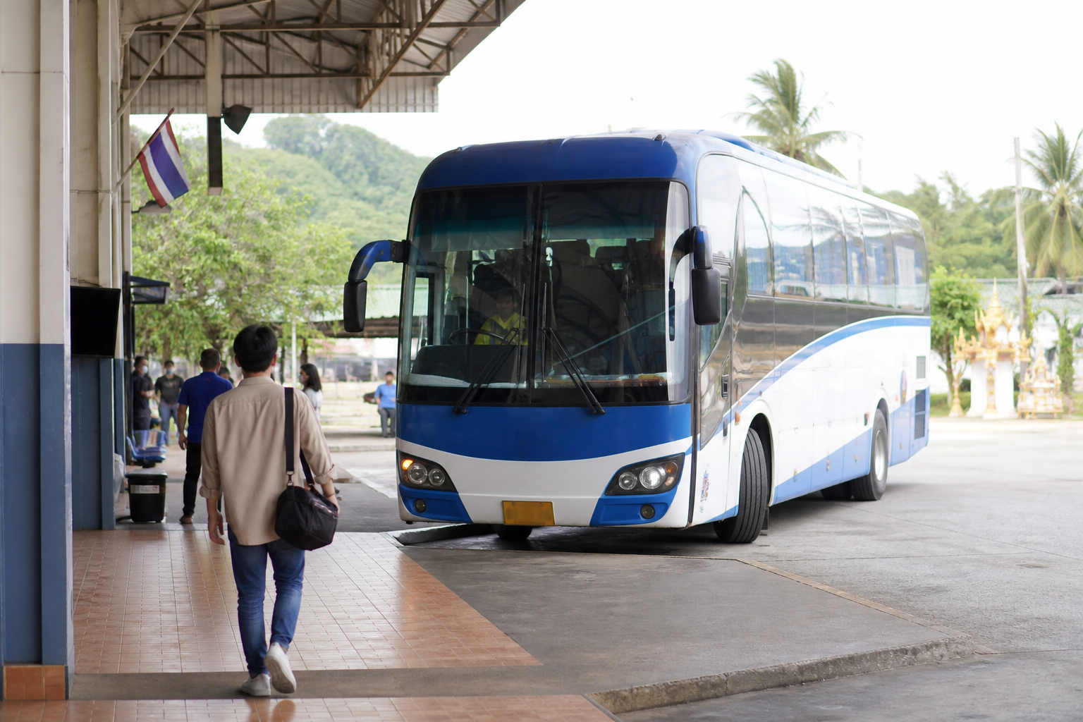 Traveling to Kanchanaburi by Bus from Bangkok