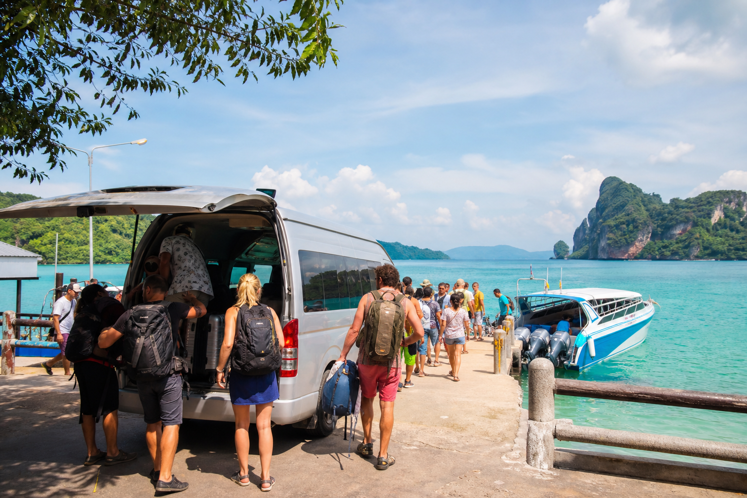 Travelling from Krabi Airport to Koh Phi Phi