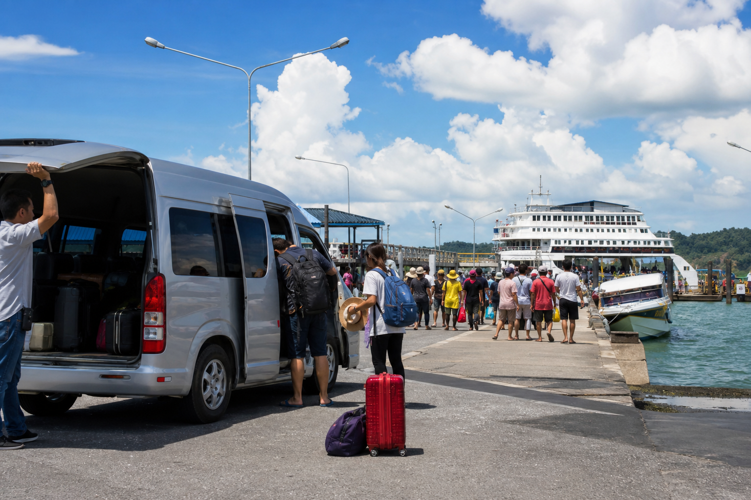 Travelling from Phuket Airport to Koh Phi Phi
