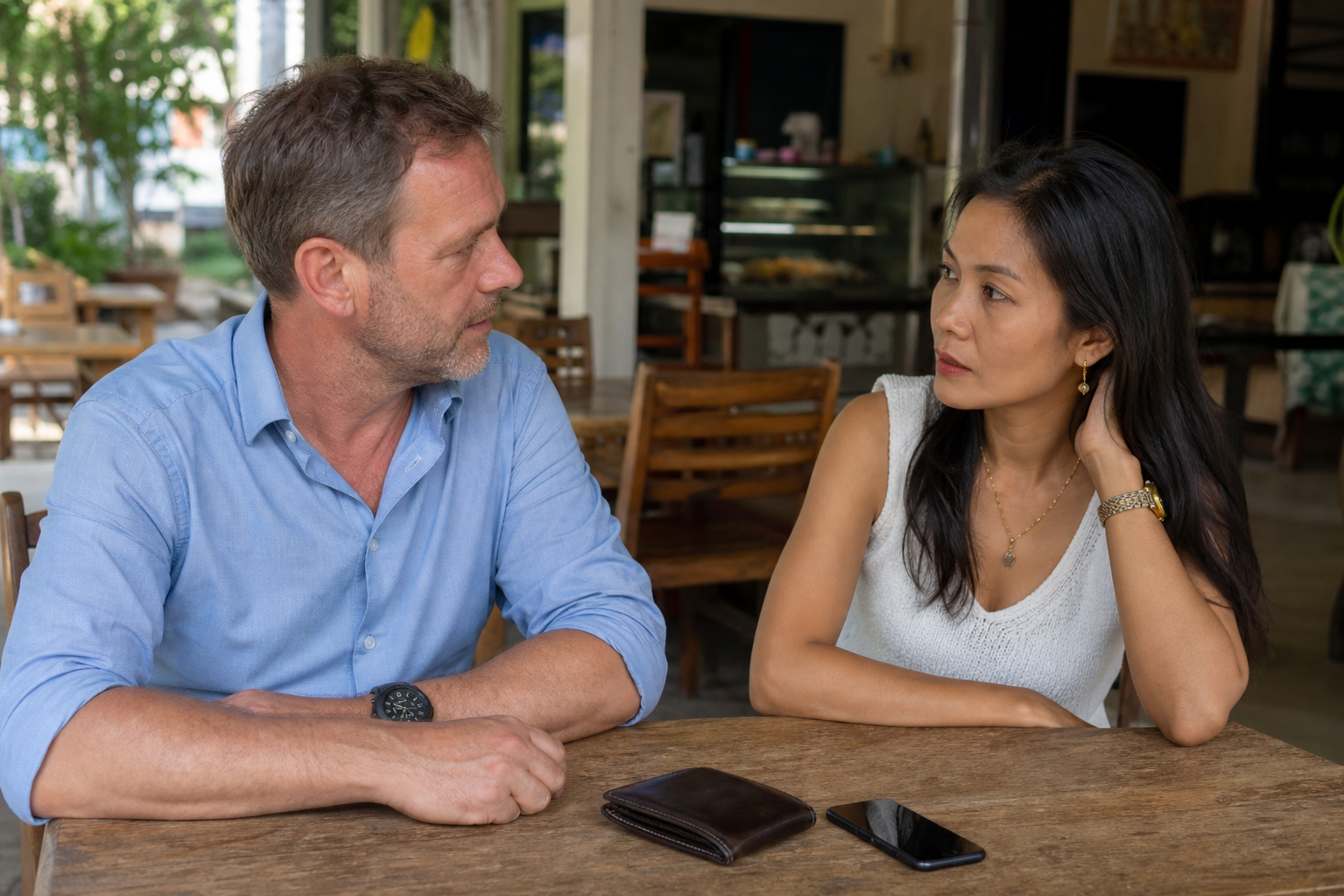 Trying To Figure Out If This Thai Girl Is Playing Tricks