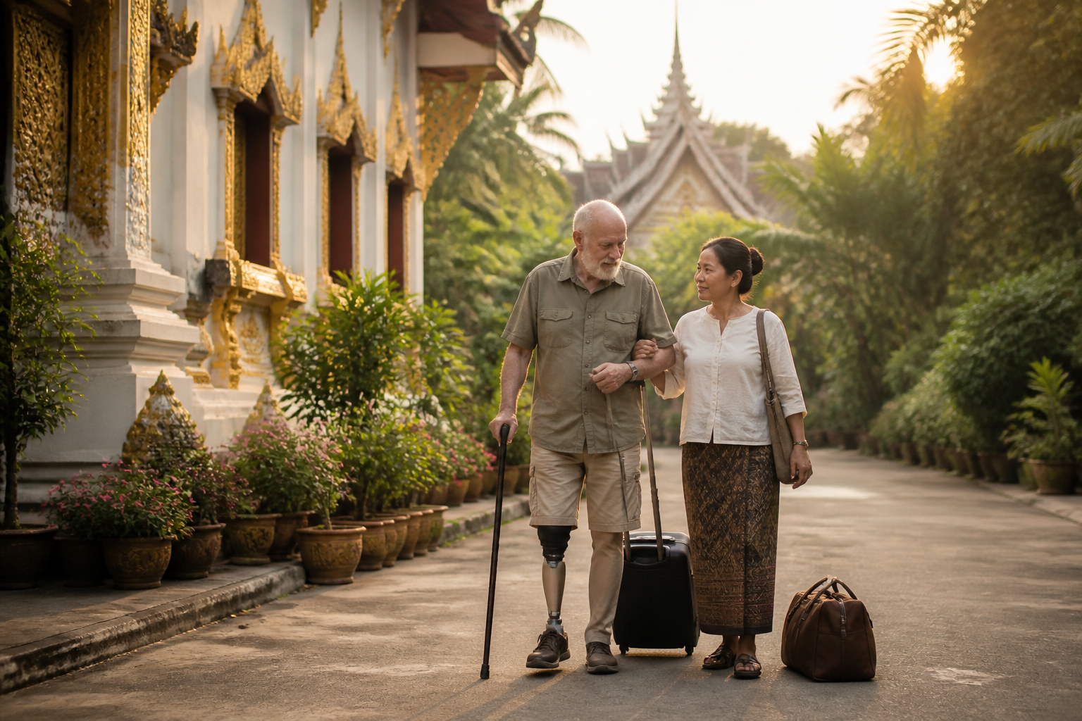 A Vietnam veteran’s life and travel with his Thai wife