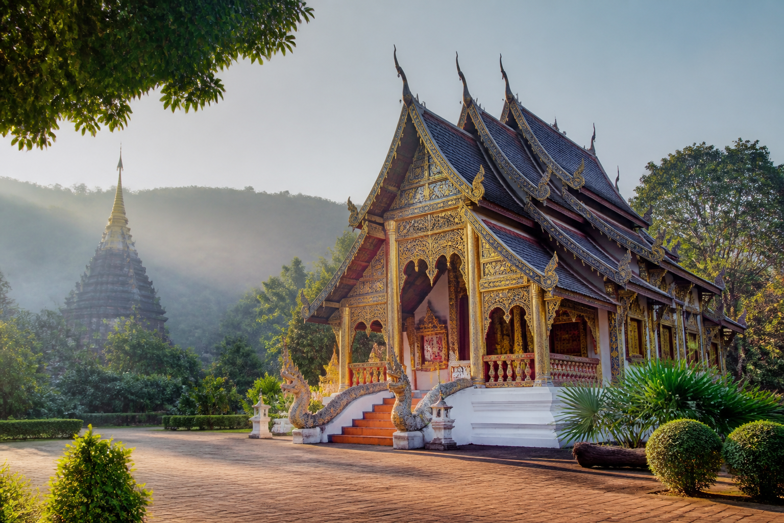 Wat Doi Temple in Chiang Mai Province