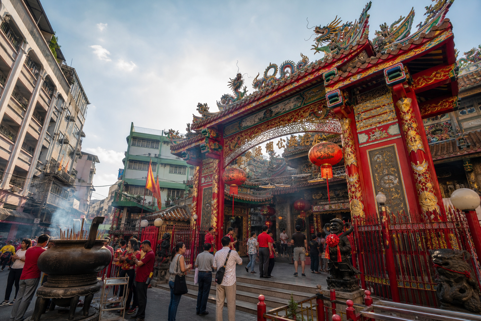 Wat Mangkon Kamalawat Chinese Temple