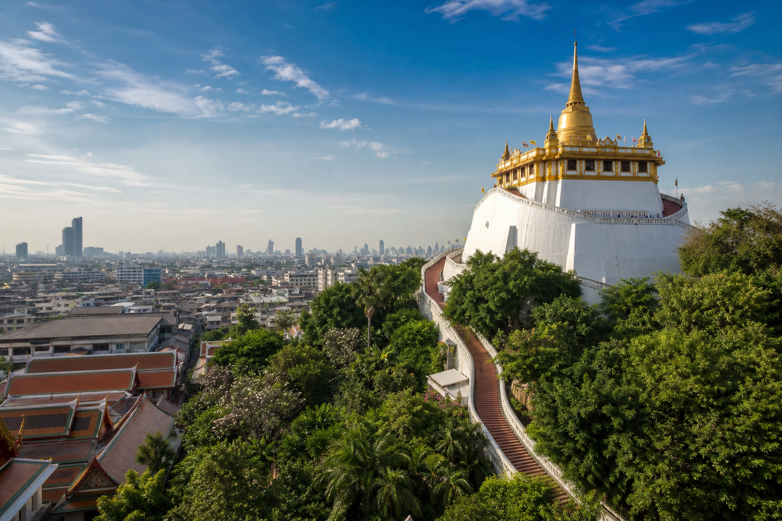 Wat Saket Golden Mount