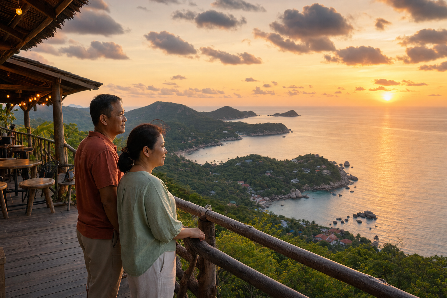 Watch Koh Tao Sunsets from Island Viewpoints