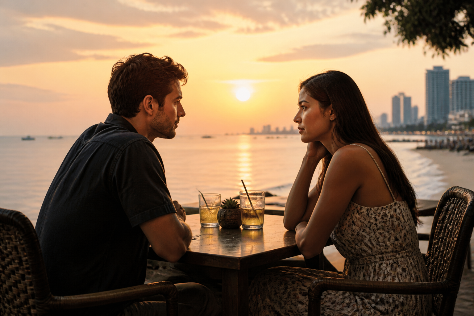 When Feelings Grow Beyond a Short Holiday Romance