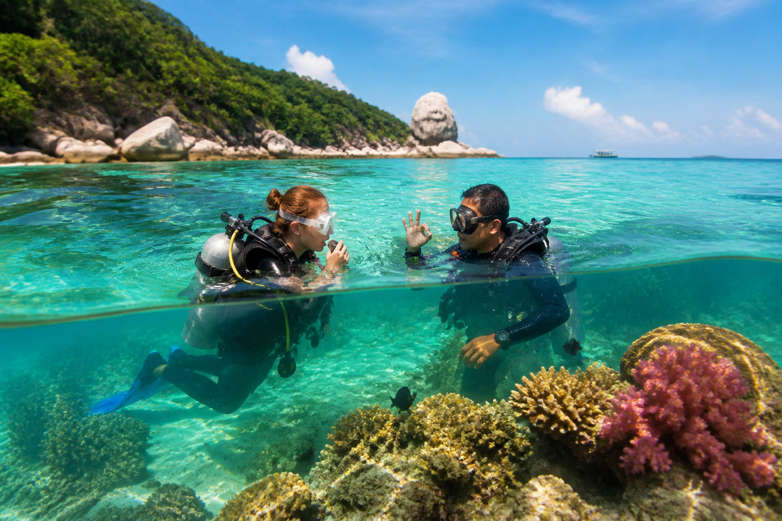 Where to Learn to Dive in Thailand