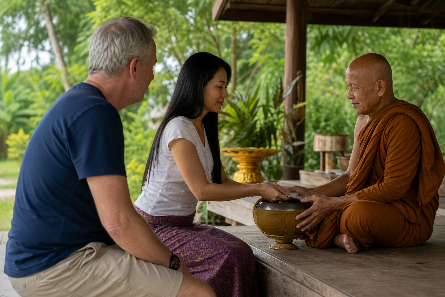 Why My Wife Began Visiting the Monk So Often
