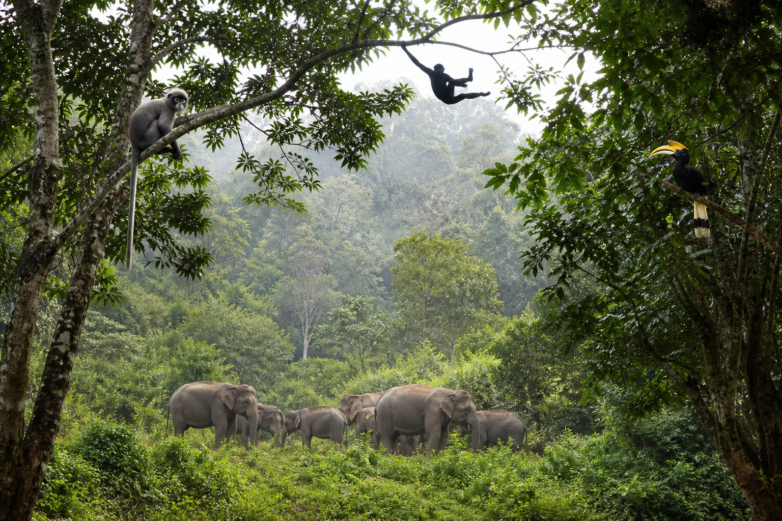 Wildlife You Can See in the Thai Jungle