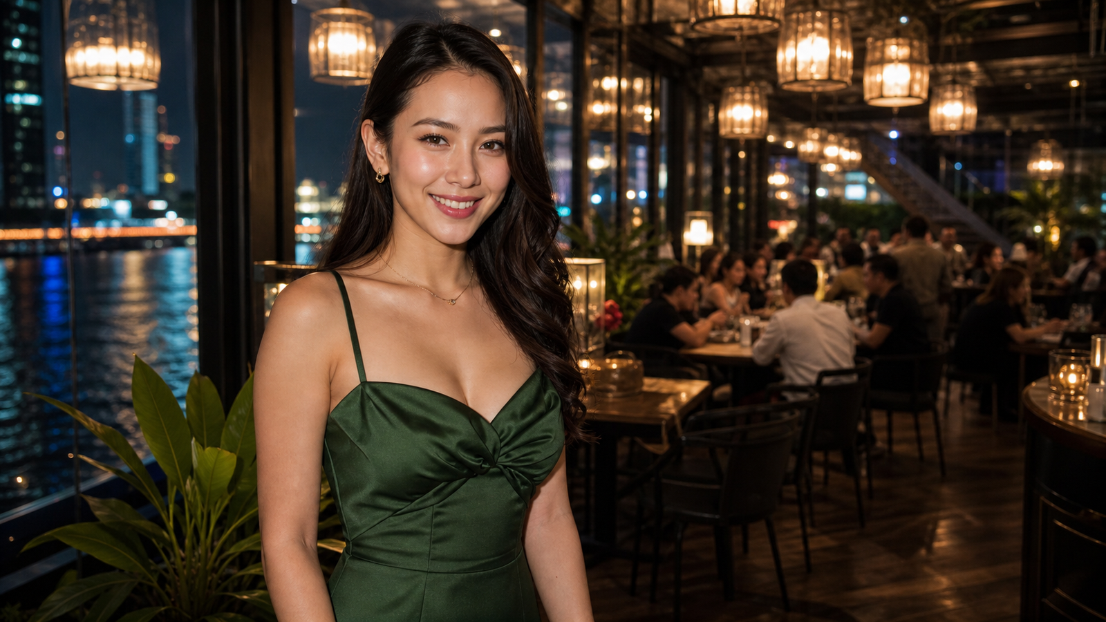 The Woman in the Green Dress