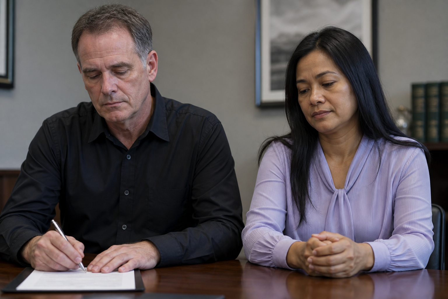 The Divorce After 27 Years of Marriage