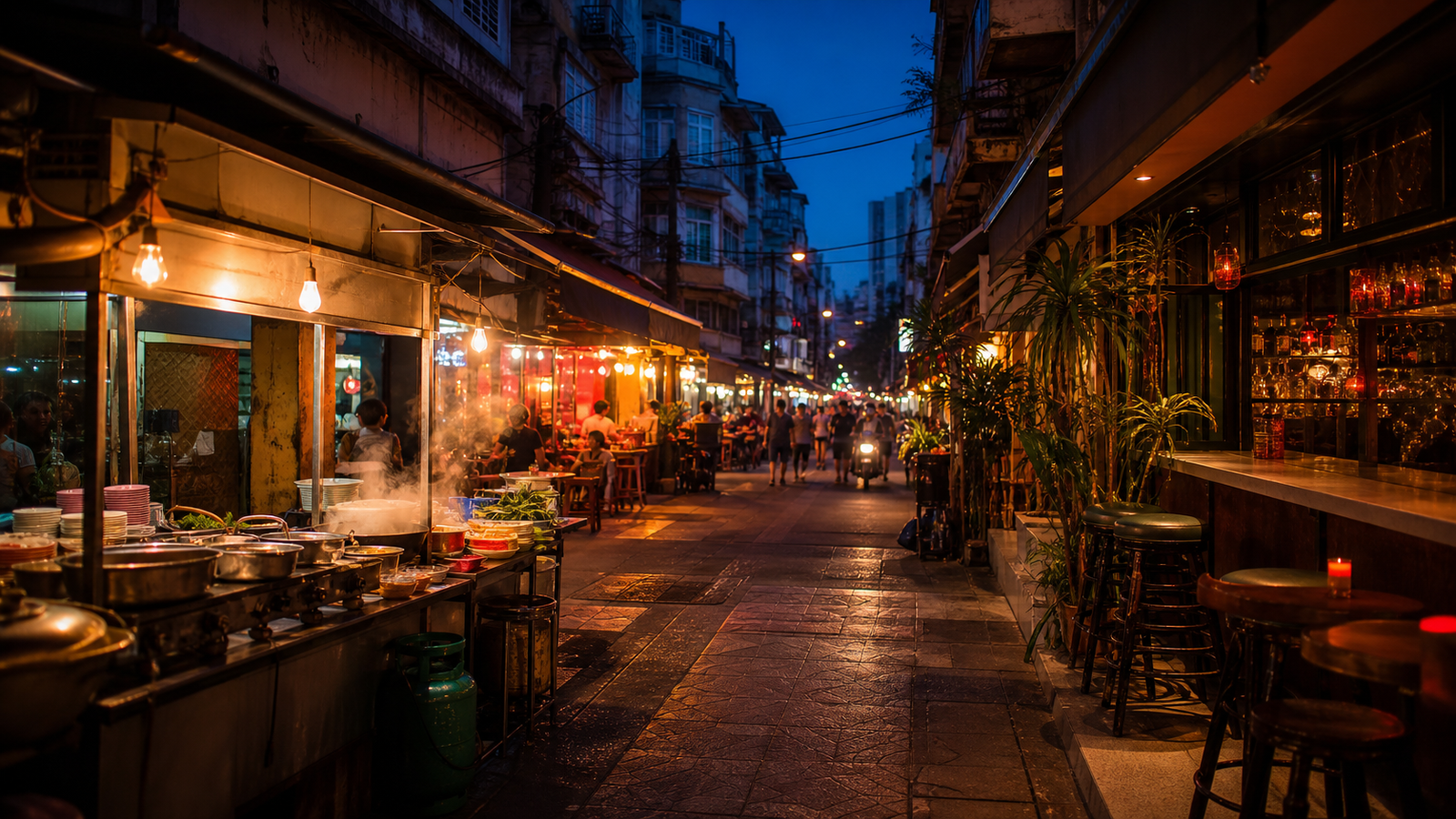 Yaowarat and Soi Nana for Street Food and Cocktails
