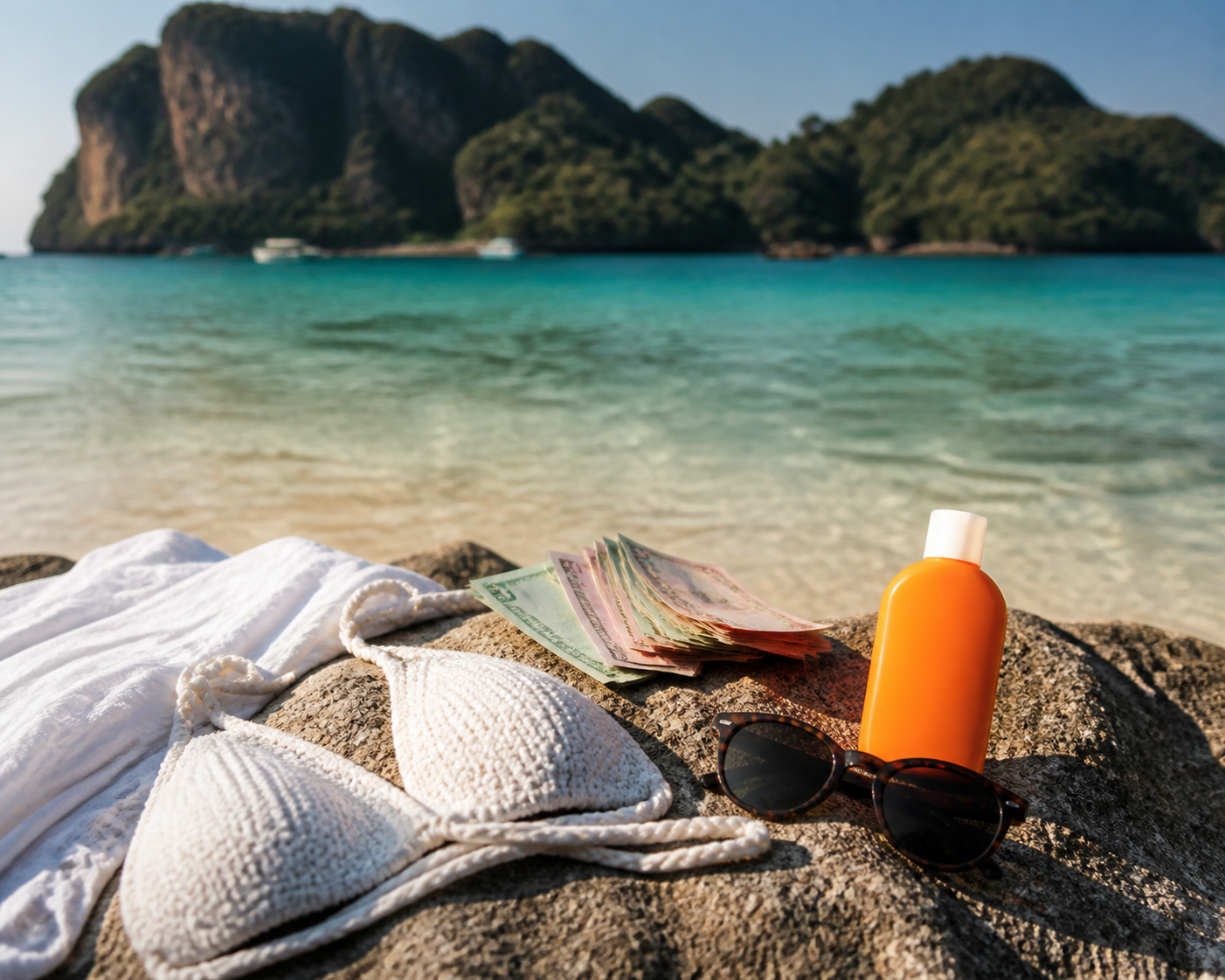 Carry Cash and Island Essentials