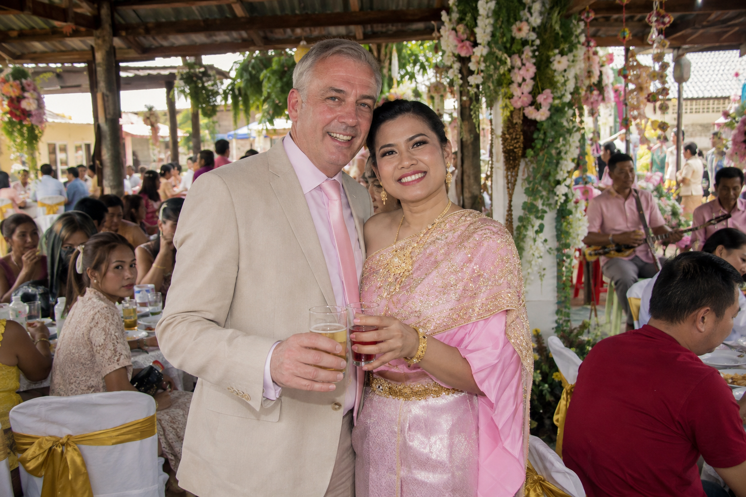 A Thai Village Wedding Celebration