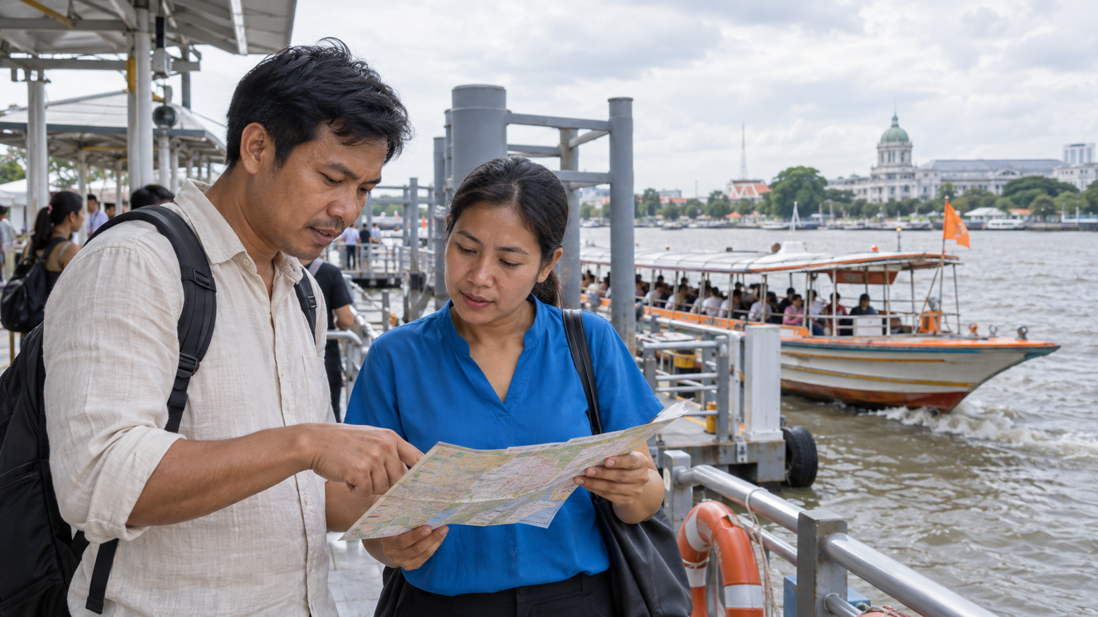 As of 2025, There's No Subway or Skytrain in Dusit